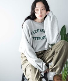 WEGO ヴィンテージライクショートスウェット