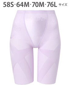 Wing ガードル フルロング丈 【スリムアップパンツ】 はいて歩いてエクササイズ KQ0823 ウイング／ワコール