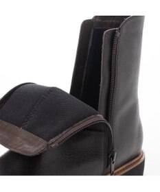 ing <ing>サイドファスナーショートブーツ