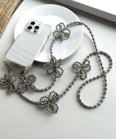 WEGO フラワーモチーフビーズストラップ