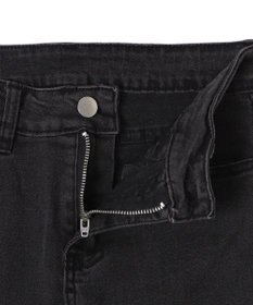 WEGO ブーツカットフリンジデニム