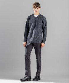 JOSEPH HOMME 【LEON 掲載】ストームリップル　Vネックカットソー