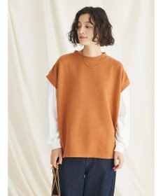 CRAFT STANDARD BOUTIQUE 起毛ワッフルレイヤード風プルオーバー