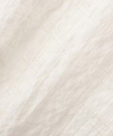 Green Parks シアーチェックシャツワンピース