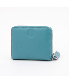 UNBILLION ペルケ perche / ドット型押し・ジャバラカードウォレット