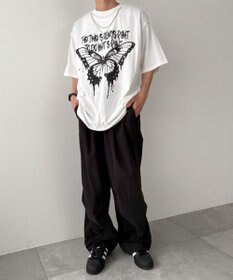 WEGO アクセ付きハードグラフィックT（SS）