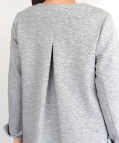 Tiaclasse L 【洗える】ダンボールフレアコート