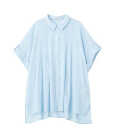 Green Parks タック入りオーバーサイズシャツ
