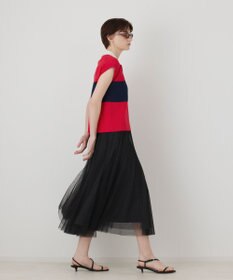 GRACE CONTINENTAL ラガーポロニットトップ