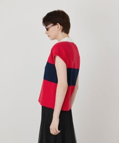 GRACE CONTINENTAL ラガーポロニットトップ