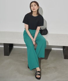 ICB Ry/Liバイオストレッチ ワイドパンツ