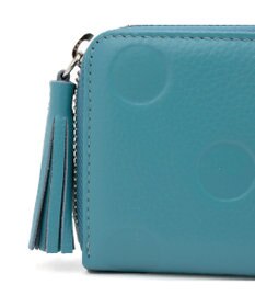 UNBILLION ペルケ perche / ドット型押し・ジャバラカードウォレット