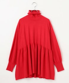 #Newans 【洗える】ペプラムデザインワイドシルエットプルオーバー