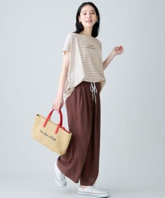 ANY ANYファンクションワイドフレンチスリーブTシャツ