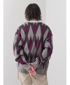 CRAFT STANDARD BOUTIQUE 【男女兼用】アーガイル柄カーディガン