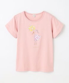 組曲 KIDS 【150-160㎝】ひまわりブーケ Tシャツ