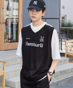 WEGO 【２点SET】アンサンブルゲームロゴニットベスト