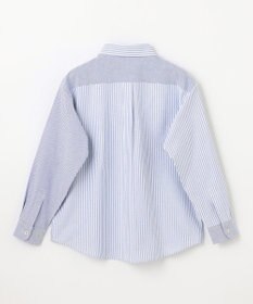 J.PRESS KIDS 【140-170cm】オックスフォード ストライプコンビシャツ