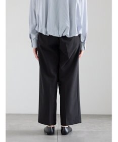 Te chichi 【雑誌掲載アイテム】ダブルクロスイージーワイドパンツ