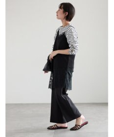 Te chichi 【雑誌掲載アイテム】ダブルクロスイージーワイドパンツ