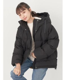 earth music&ecology フーディー中綿ブルゾン