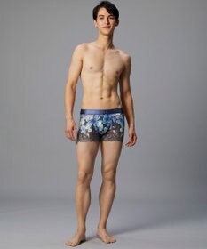 WACOAL MEN WACOAL MEN 【レースボクサー】 ボクサーパンツ フロント快適グラマラス 通気性 スカラ始末(裾部分) 前閉じ レース 下着 メンズ WT3826 /ワコールメン