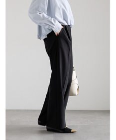 Te chichi 【雑誌掲載アイテム】ダブルクロスイージーワイドパンツ