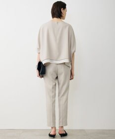 ICB L 【先行予約・WEB限定カラーあり】 FluidBackSatin クロップドブラウス