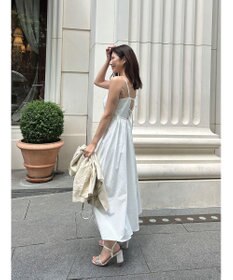 Green Parks バックデザインキャミワンピース