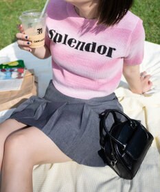 WEGO グラデーションちびニットT