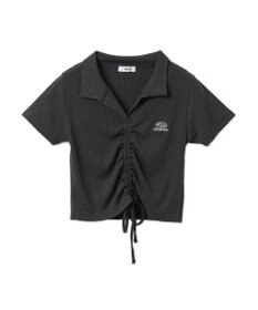 WEGO 刺繍スキッパードロストT