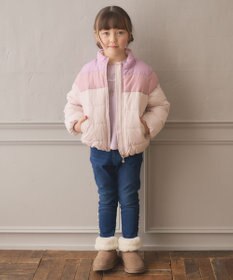 ANY KIDS 【洗濯機OK】中綿 ガーリー コート