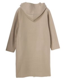 Green Parks フード付き裏ボアロングコーディガン