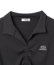 WEGO 刺繍スキッパードロストT