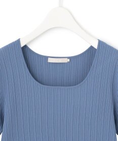 ICB L 【新色追加・洗える】シンセティックハイゲージ 5分袖リブニット