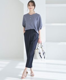 ANY SIS S 【UVカット / 接触冷感 / 吸水速乾】スマートビューティストレッチ テーパード パンツ