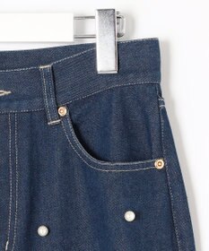 Feroux ランダムパールデニム パンツ