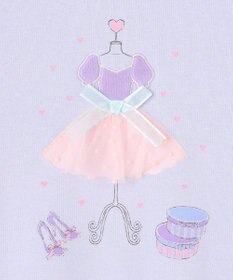 ANY KIDS ドレスモチーフ 裏シャギー トレーナー