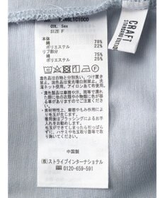 CRAFT STANDARD BOUTIQUE 接触冷感モックネックリングドットプルオーバー