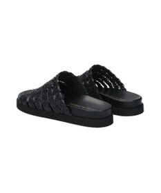 INTER-CHAUSSURES 【ANGEL ALARCON】フットベッドラフィアサンダル