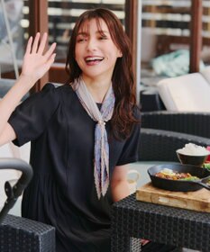 Tiaclasse プリーツスカーフ