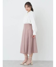 earth music&ecology すきな丈フレアスカート