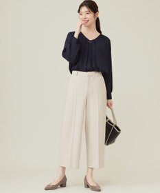 ANY SIS 【WEB限定】エニポカシリーズVネック ブラウス