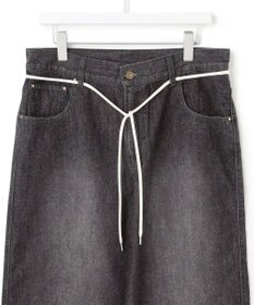 J.PRESS YORK STREET 【UNISEX】ウォッシュドワイド デニムパンツ