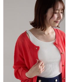 Te chichi 【接触冷感/抗菌防臭】カップ付きリブタンクトップカップ付きリブタンクトップ