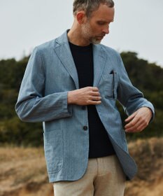 J.PRESS MEN 【新モデル/軽量/高通気性/吸湿性/放湿性】サマージャケット“ THE SHACKET”