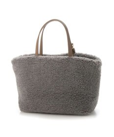 UNBILLION cachecache ドット刺繍ボアミニトートバッグ