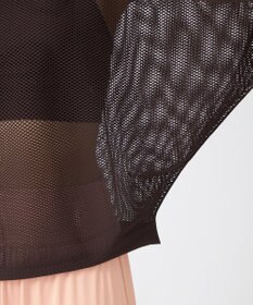 Chacott Chacott BALANCE【ノーソーイングニット】7分袖メッシュニットTシャツ