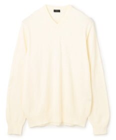 JOSEPH HOMME 【WEB・一部店舗限定】ウールコットンプレーン　Vネックニット