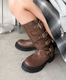 WEGO ハトメベルトロングブーツ